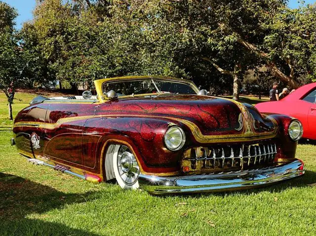 custom chopped real covertible, power top, air ride, 429 cobra, show stopper