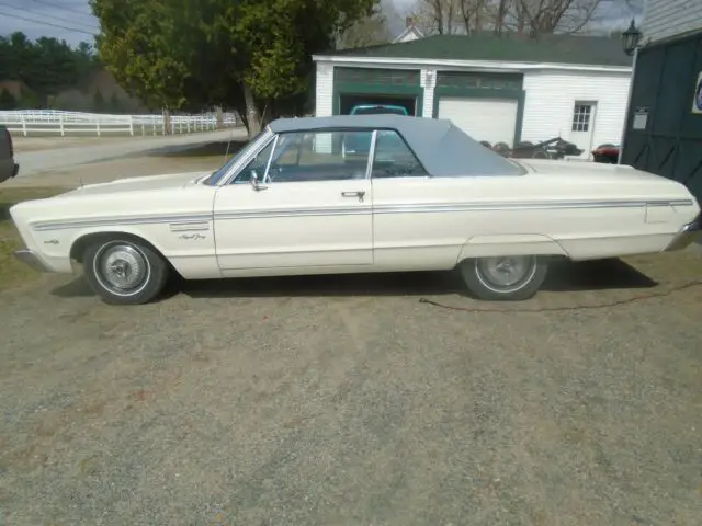 1965 sport fury convertible pace car, 383 4 bbl automatic