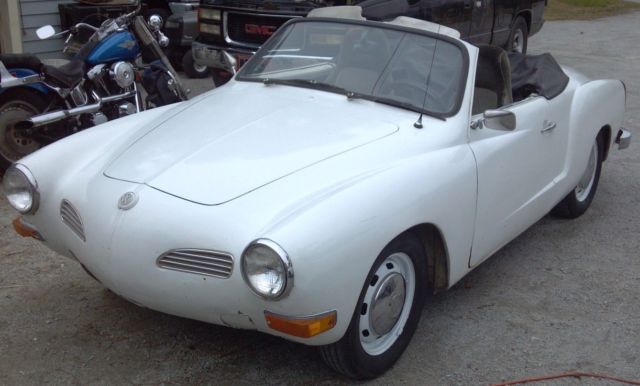 1974 volkswagen karmann ghia convertible