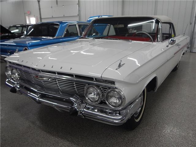 1961 chevrolet impala 2 dr 0 white 2dr convertible 348 manual