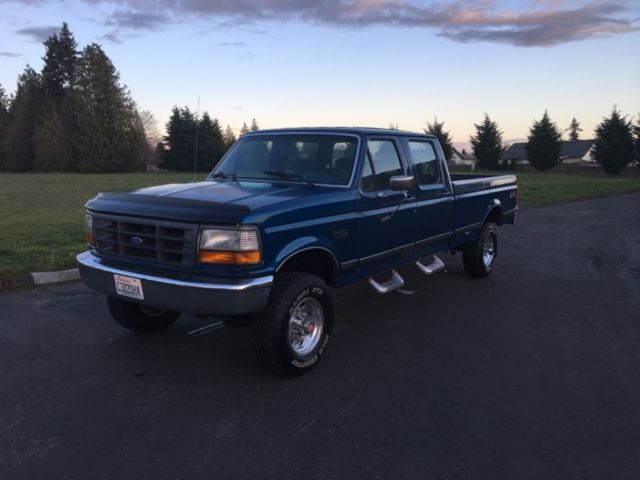 1994 ford f-350 4x4 crew cab 4 door