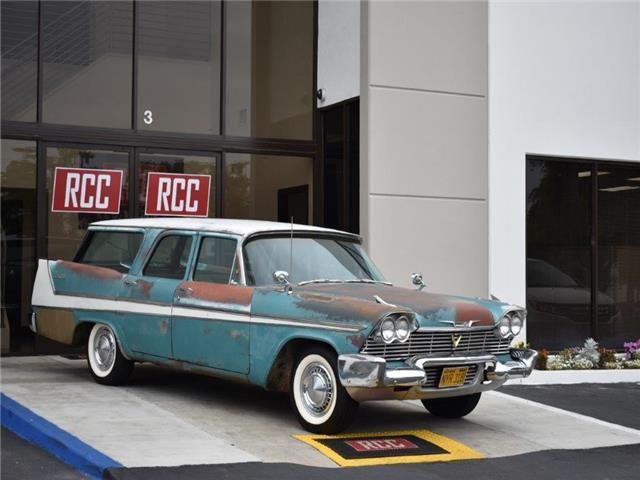 1958 plymouth sport suburban 54,213 miles automatic