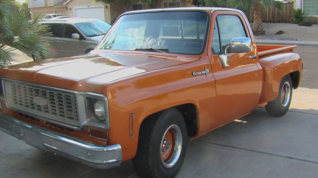 1973 chevrolet c10 shortbed stepside big block