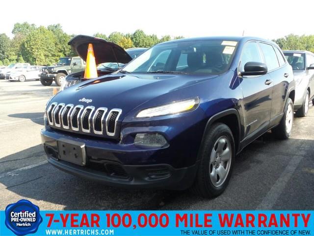 2014 jeep cherokee sport sport 4dr suv for sale in dover, delaware