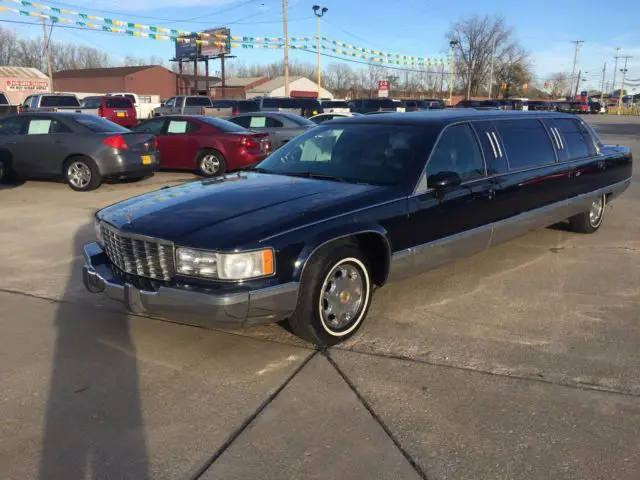 1994 cadillac fleetwood limousine really sharp classic caddy limo low miles!!