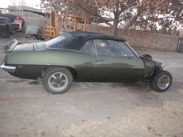 1969 firebird 400 convertible wrecked frontend project car camaro 1967 1968