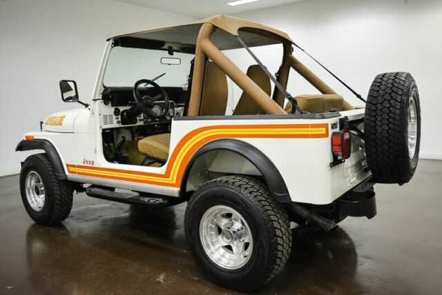 1985 jeep cj 50450 miles white 4.2l 6-cylinder 5-speed manual
