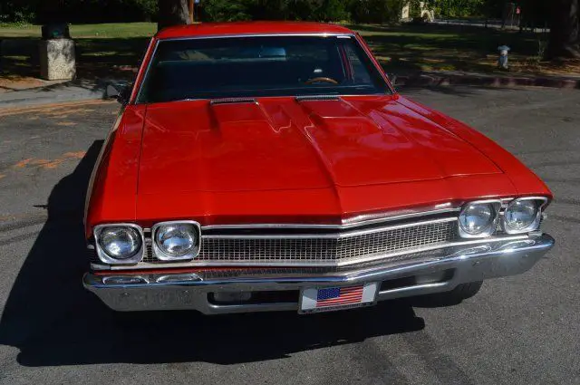 1969 chevrolet el camino red 0 miles