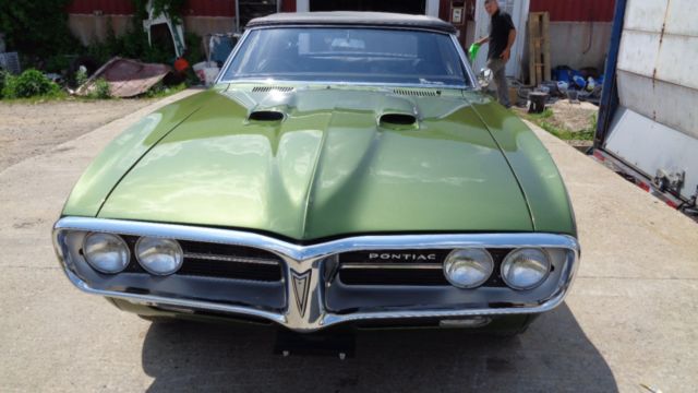 1967 firebird 400 convertible fresh restoration