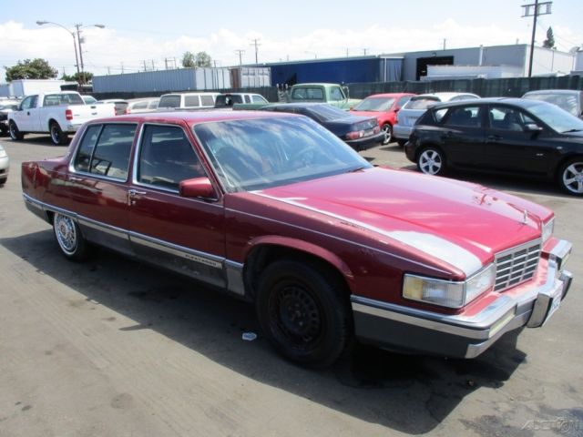 1991 cadillac fleetwood used 4.9l v8 16v automatic no reserve