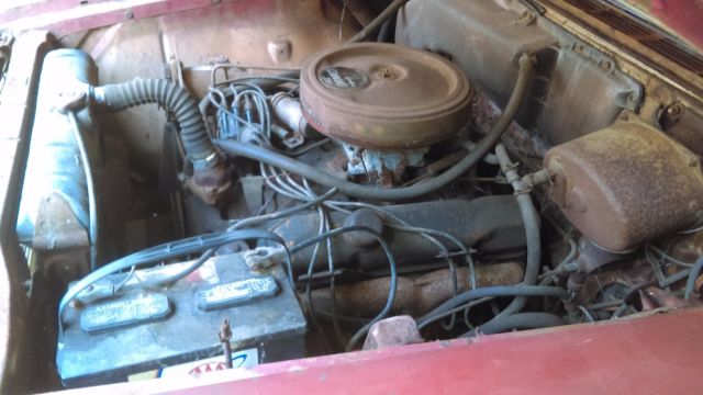 1960 golden commando 395 plymouth fury convertible barn find project/parts car