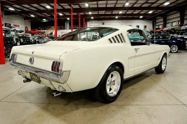 1965 ford mustang 2+2 338 miles cream coupe 289ci v8 4-speed manual