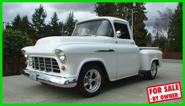 1956 chevrolet 3100 rebuilt 396 8 cylinder gasoline & auto trans rwd bluetooth