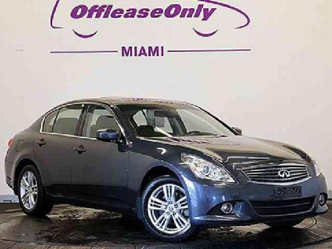2011 infiniti g25 sedan x awd in miami, fl
