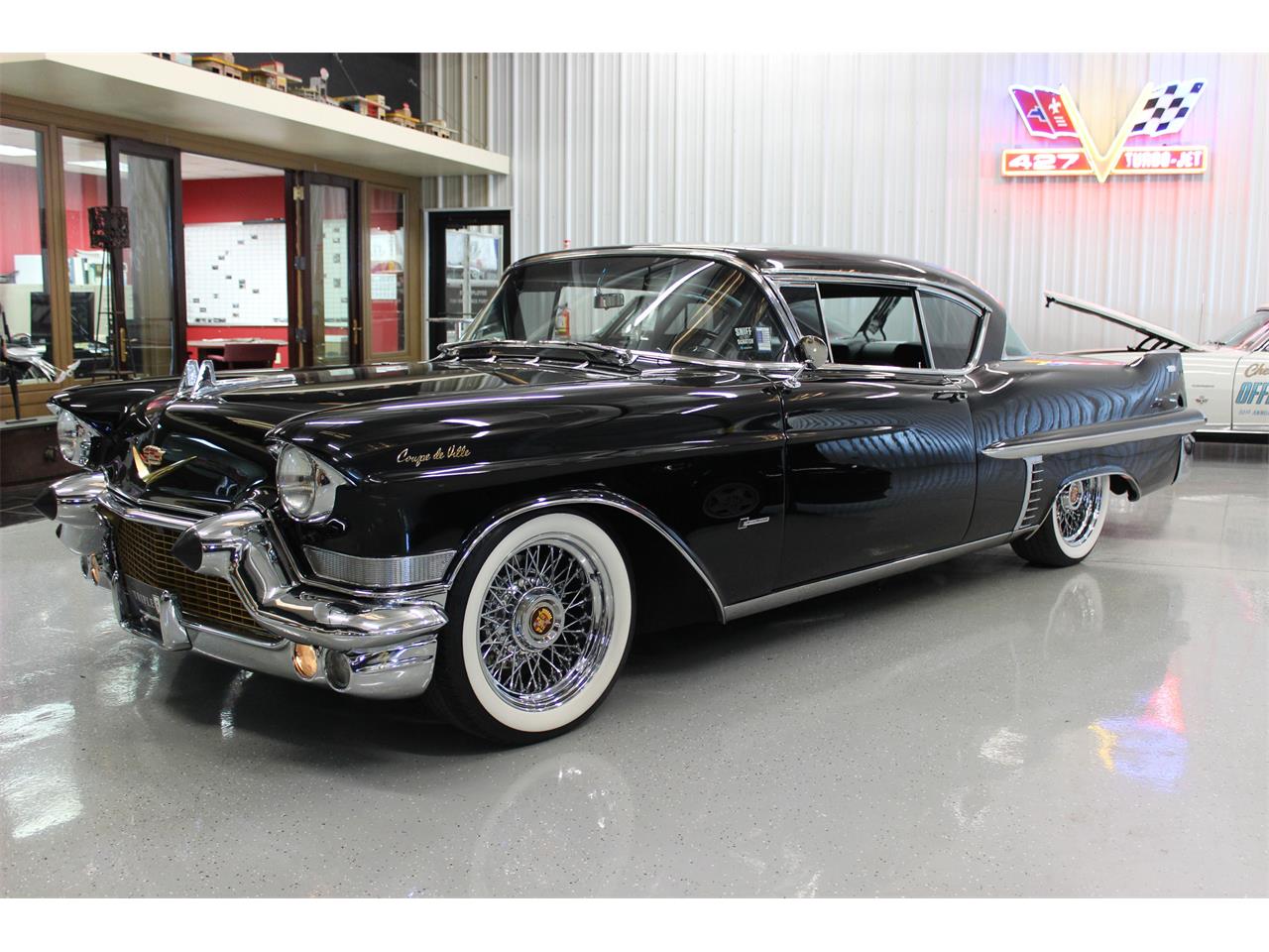 1957 cadillac coupe deville