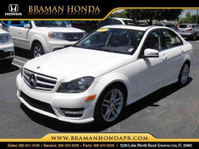 2013 mercedes-benz c-class in greenacres, fl