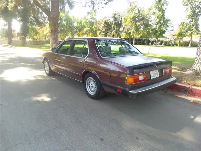 1985 bmw 524 - 528 - 535 - 635 - 735 735i 227,000 miles burgandy straight 6 cyl