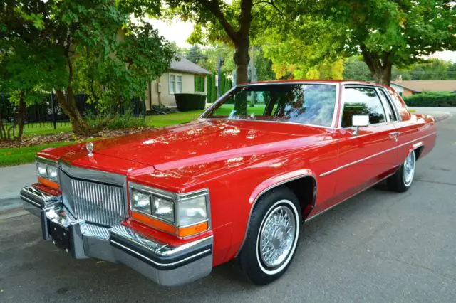 gorgeous 45k actual mile survivor 1980 cadillac coupe deville 368 v8 nice !!