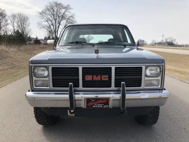 1988 gmc jimmy 114981 miles silver metallic suv 5.7 liter v8 automatic overdriv