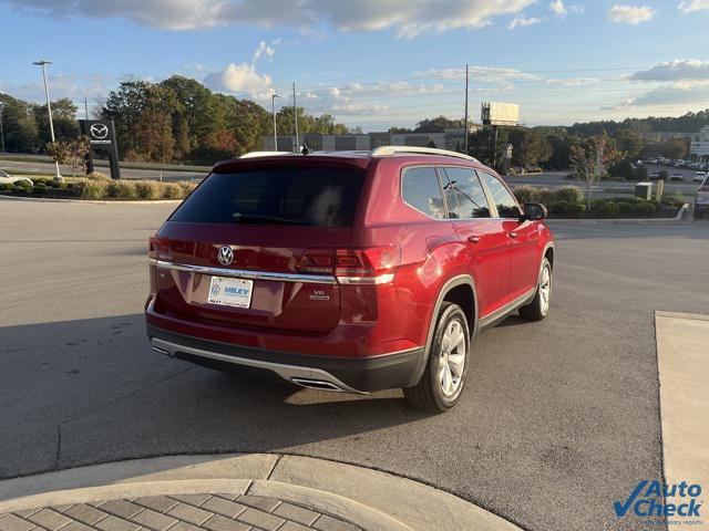 2018 volkswagen atlas 3.6l se