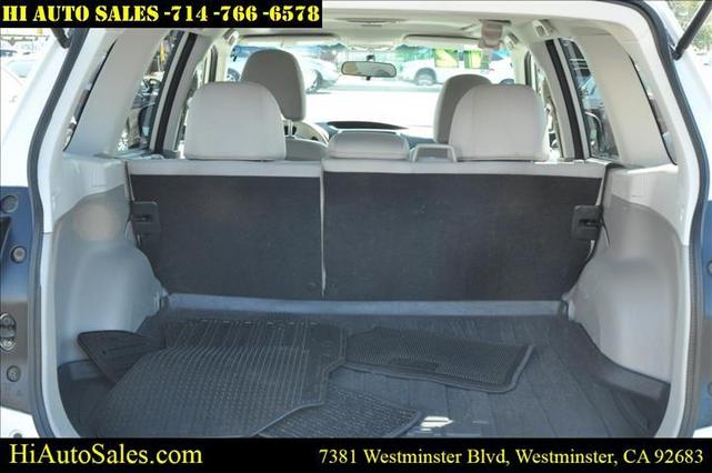 2012 subaru forester 2.5x premium