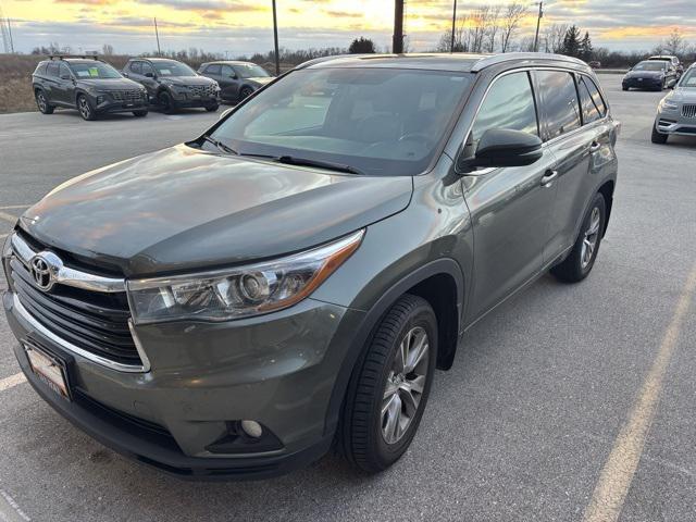 2015 toyota highlander xle