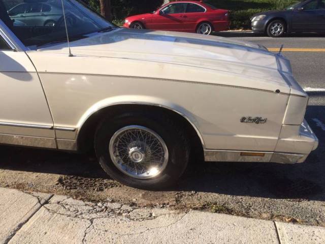 1983 chevrolet monte carlo base 2dr coupe automatic 3-speed rwd v6 3.8l gasoline