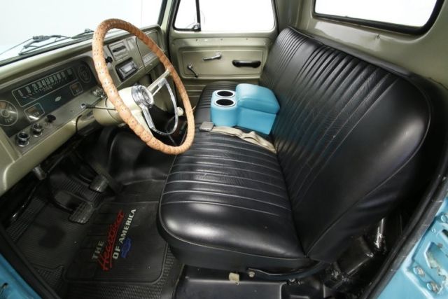 1966 chevrolet c10 custom cab pickup truck 350 v8 4 speed manual classic vintage