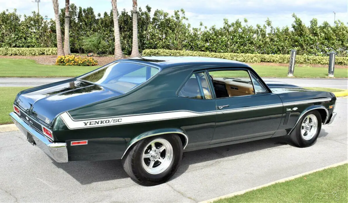 breathtaking restored 1971 chevrolet nova yenko tribute 502ci automatic 502 h/p