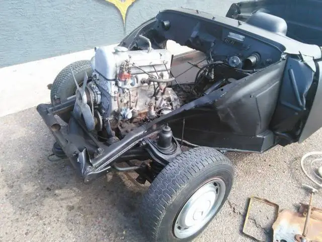 1956 mercedes benz 190sl rolling chassis