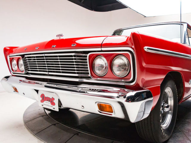 1965 ford fairlane sport coupe 289 v8 3 speed automatic hardtop rangoon red
