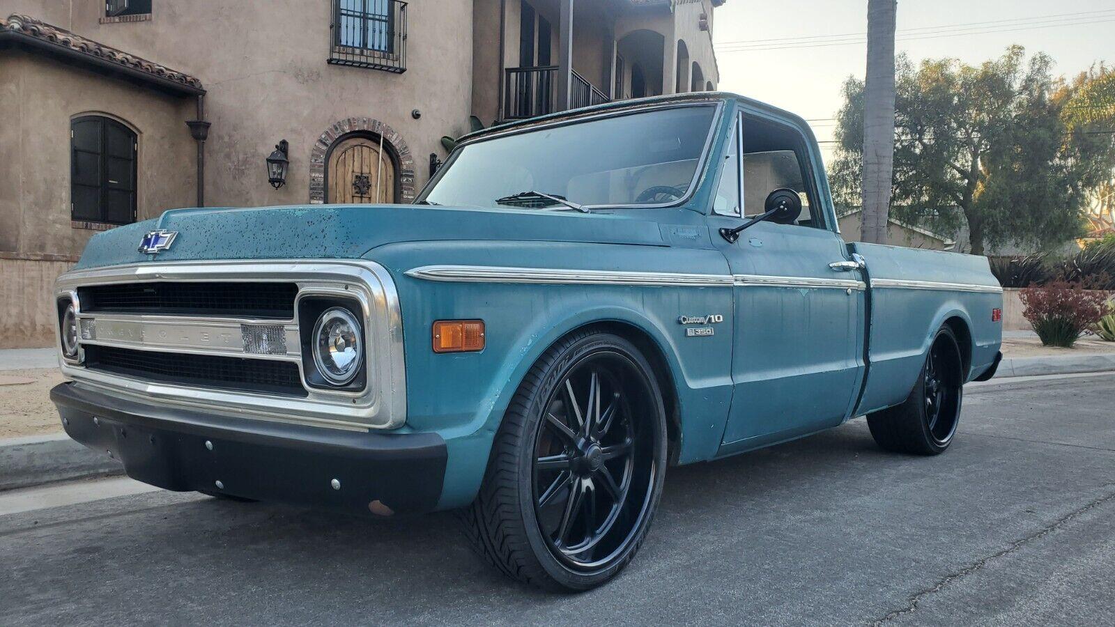 1969 chevrolet c10 original short bed original paint perfect real patina
