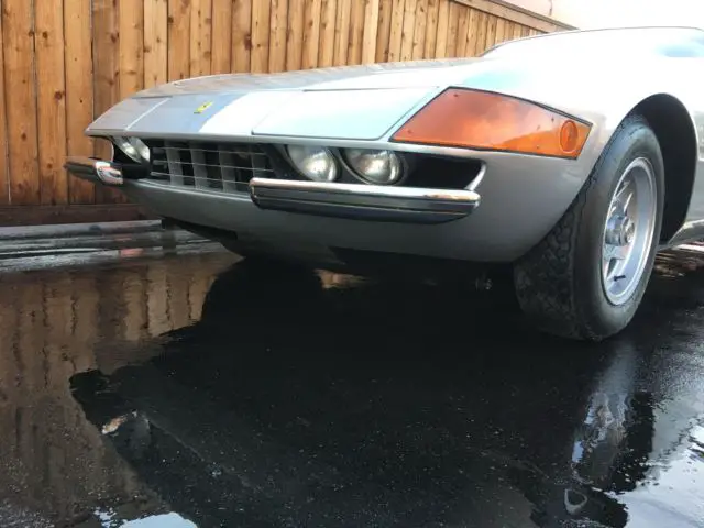 1973 ferrari daytona 365 gtb4 58,931 miles silver coupe v12 manual
