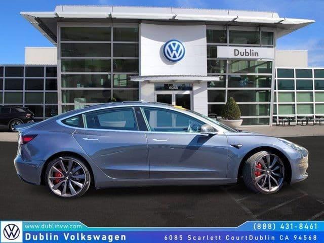 2020 tesla model 3 performance in pleasanton, california