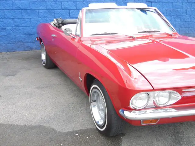 1966 chevrolet corvair 9195 miles red 0 automatic