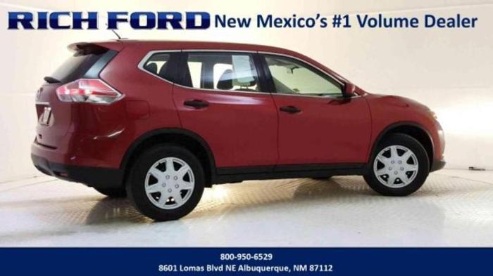 2016 nissan rogue s s 4dr crossover for sale in albuquerque, new mexico