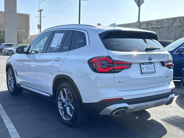 2022 bmw x3 sdrive30i