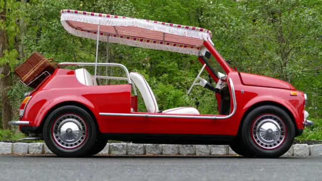 1974 fiat 500 jolly fully restored !!!
