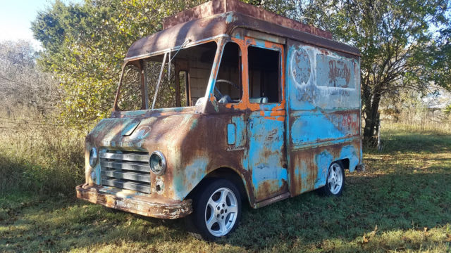 1959 international harvester metro mite step van patina hot rod ice cream truck
