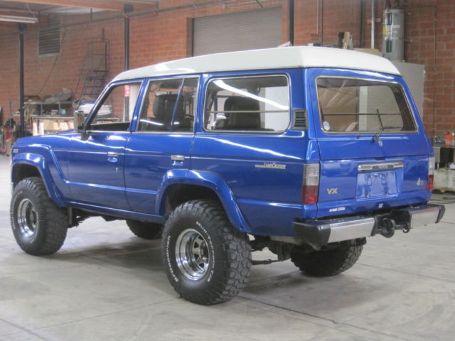 1989 toyota landcruiser hj61 4.0l 12h-t turbo diesel automatic 24mpg 4wd jdm rhd