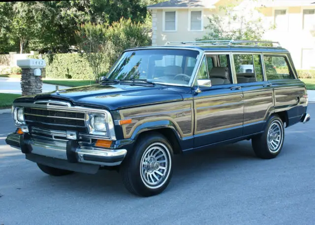 refreshed low mile survivor -1990 jeep grand wagoneer - 86k mi