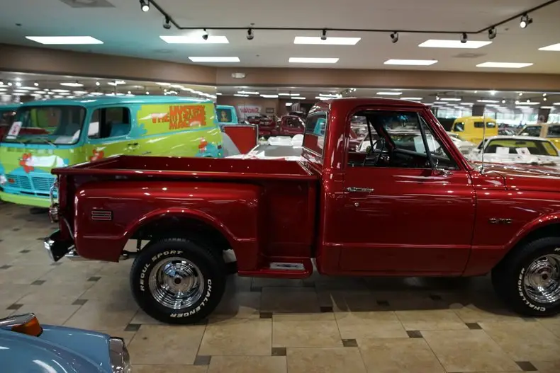 1970 chevrolet c-10 0 miles dark red metallic