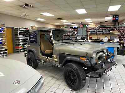 1991 jeep wrangler suv brown 4wd automatic sahara