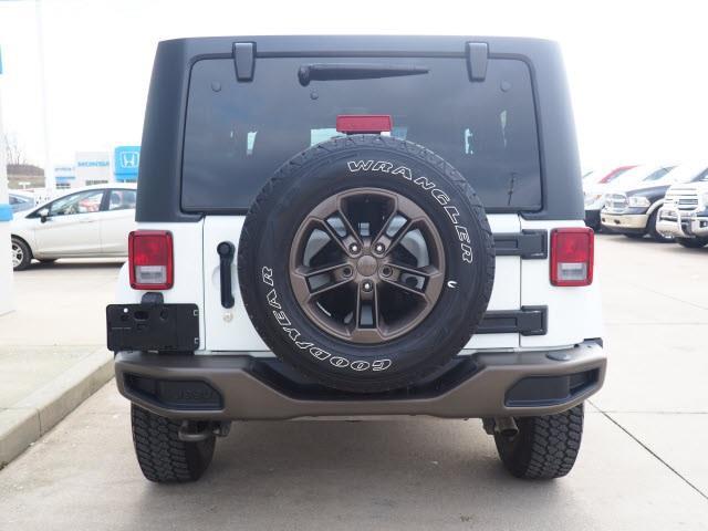 2017 jeep wrangler 75th anniversary edition 4x4 75th anniversary edition 2dr suv for sale in triadelphia, west virginia