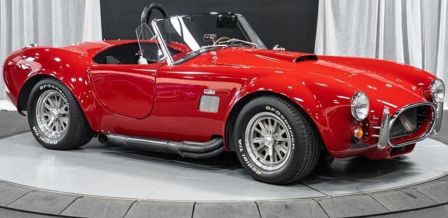 1965 shelby cobra factory five tribute small block v8 2826 miles