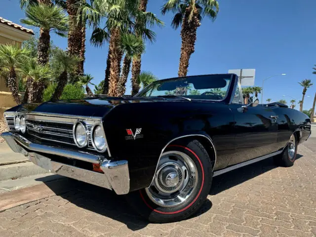 1967 chevelle malibu ss convertible 396 cid 4 speed frame off selling no reserve