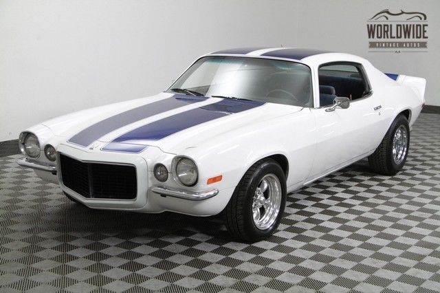 1970 chevrolet camaro rs. split bumper. fully restored. v8. p/s, p/b, a/c!