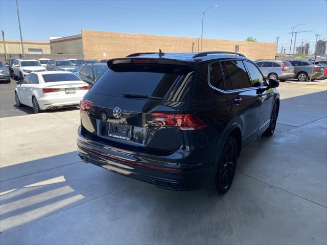2022 volkswagen tiguan 2.0t se r-line black