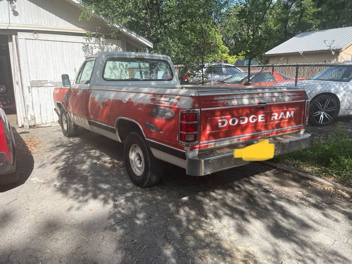 1980 dodge ram red rwd manual prospector