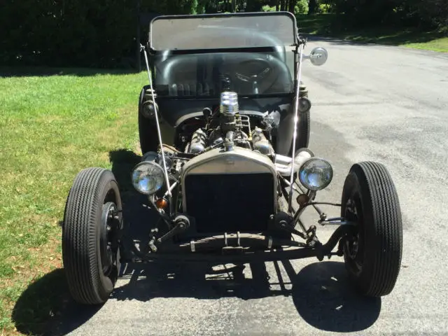 1917 ford model t touring hot rod (steel,built in 1953) with 322 buick nailhead